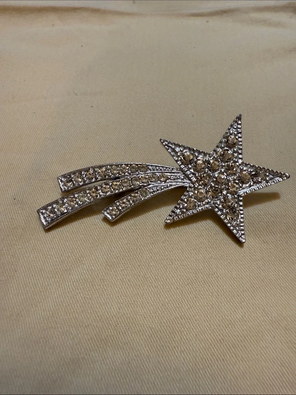 Vintage Shooting Star Brooch